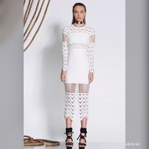 Prémonition design lace dress
